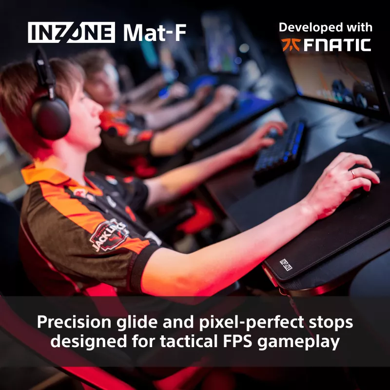 Sony NZONE Mat-F Gaming mysz pad Czarny