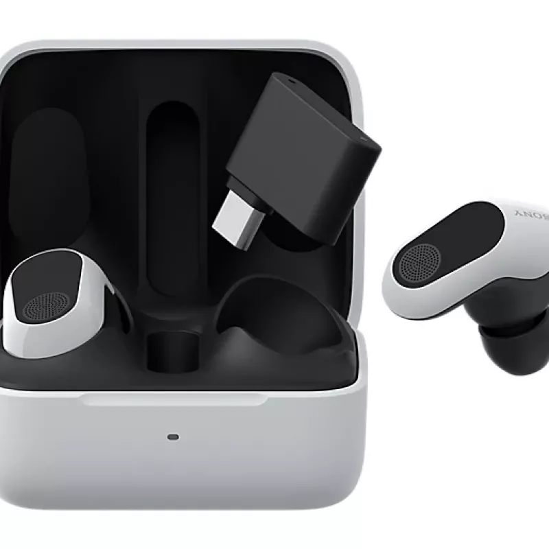 Sony Inzone Buds Headset Wireless In-ear Gaming Bluetooth Czarny, biały