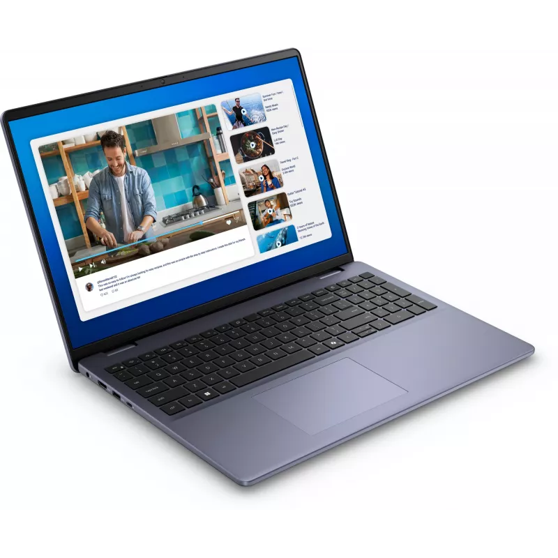 DELL DC16251 Intel Core 7 150U Laptop 40,6 cm (16 cali) Full HD+ 16 GB DDR5-SDRAM 1 TB SSD NVIDIA GeForce MX570A Wi-Fi 6E (802.11ax) Ubuntu Linux UK International Niebieski