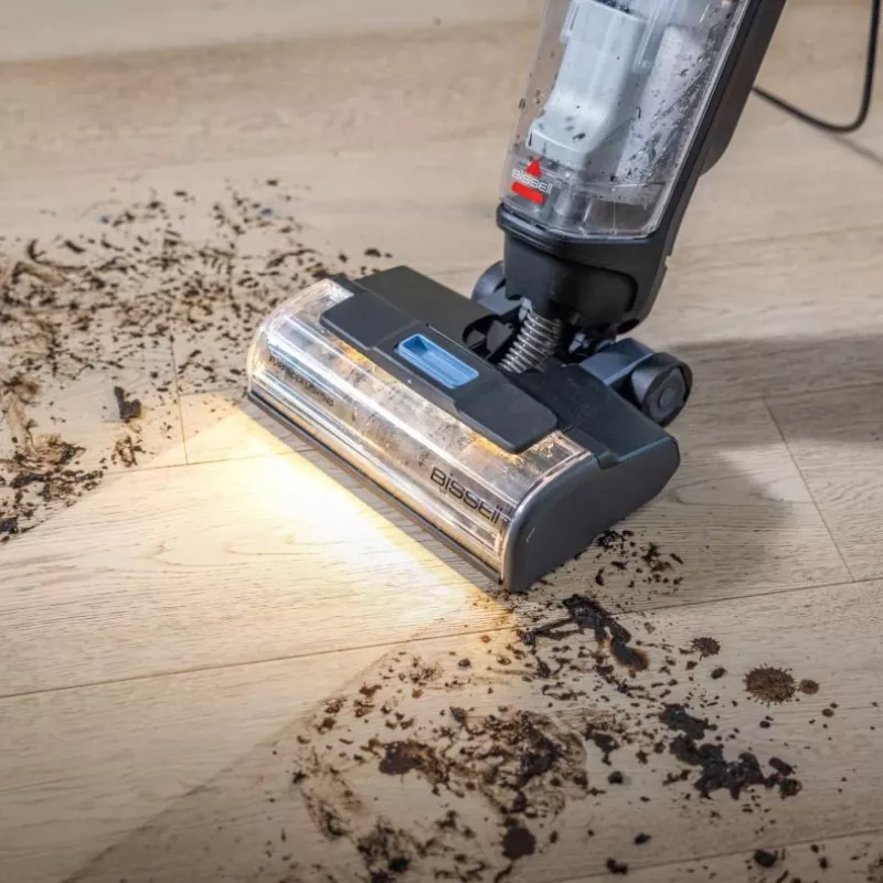 Bissell CrossWave EdgeFind Select Upright vacuum AC Dry&wet Bagless 340 W Czarny, niebieski