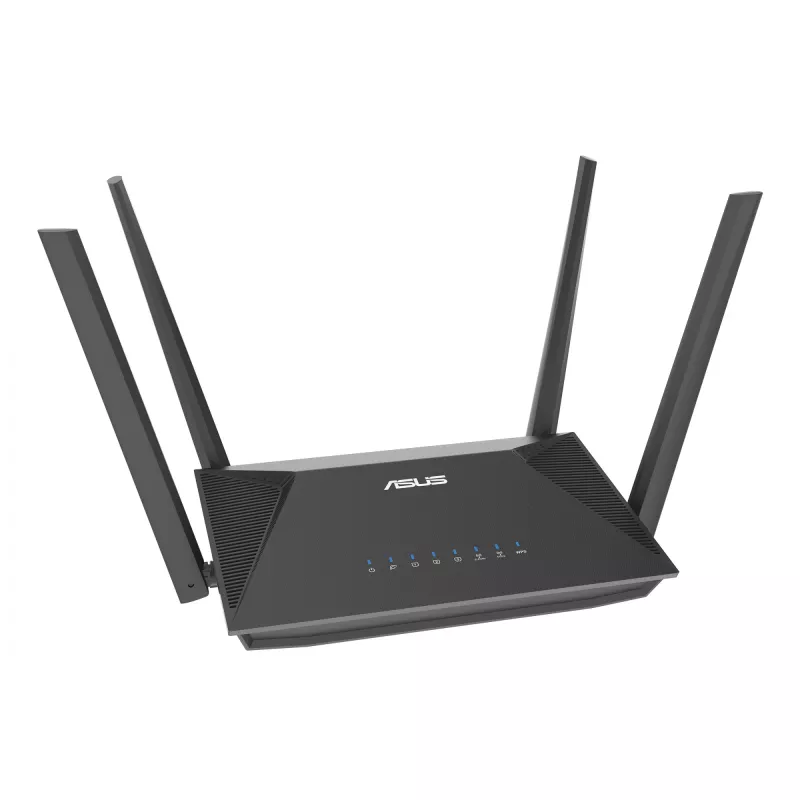 ASUS RT-AX52 Pro AX3000 router bezprzewodowy Gigabit Ethernet Dwuzakresowy (2,4 GHz / 5 GHz) Czarny