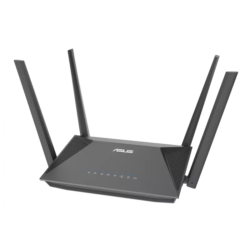 ASUS RT-AX52 Pro AX3000 router bezprzewodowy Gigabit Ethernet Dwuzakresowy (2,4 GHz / 5 GHz) Czarny