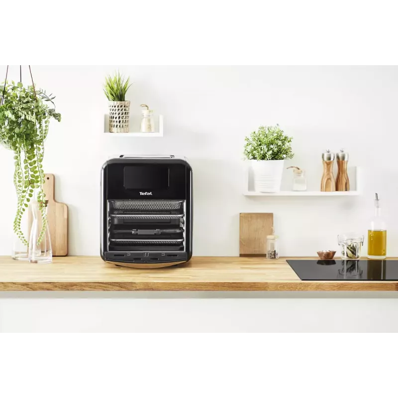Tefal Easy Fry FW5018 Pojedyncza 11 l Wolnostojąca 2000 W Frytkownica na gorące powietrze Czarna