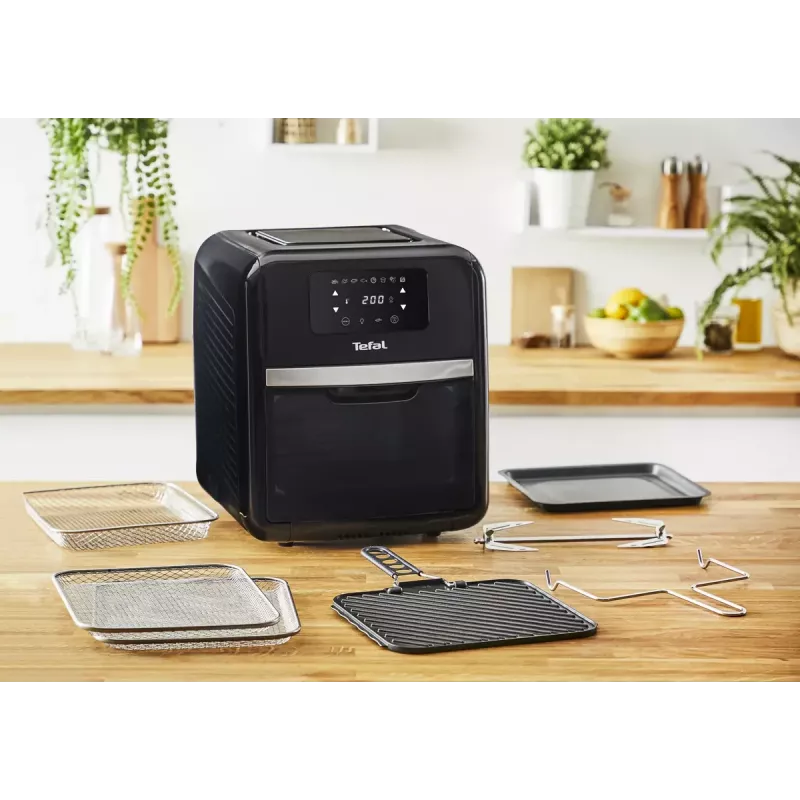 Tefal Easy Fry FW5018 Pojedyncza 11 l Wolnostojąca 2000 W Frytkownica na gorące powietrze Czarna