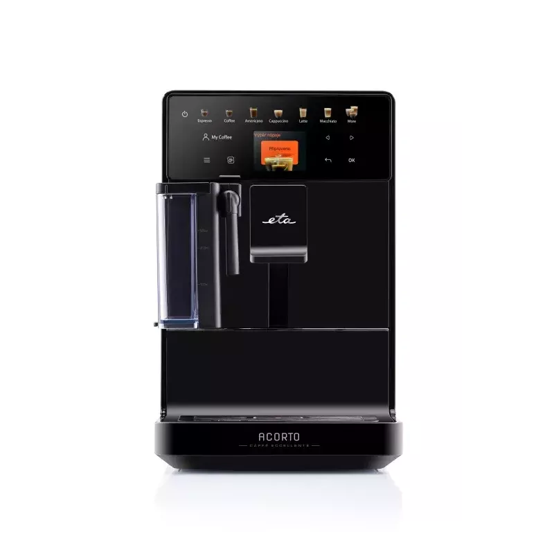Ekspres do kawy ETA Acorto ETA918090000 1.4L, 1400W, 19 barów, spieniacz mleka, czarny