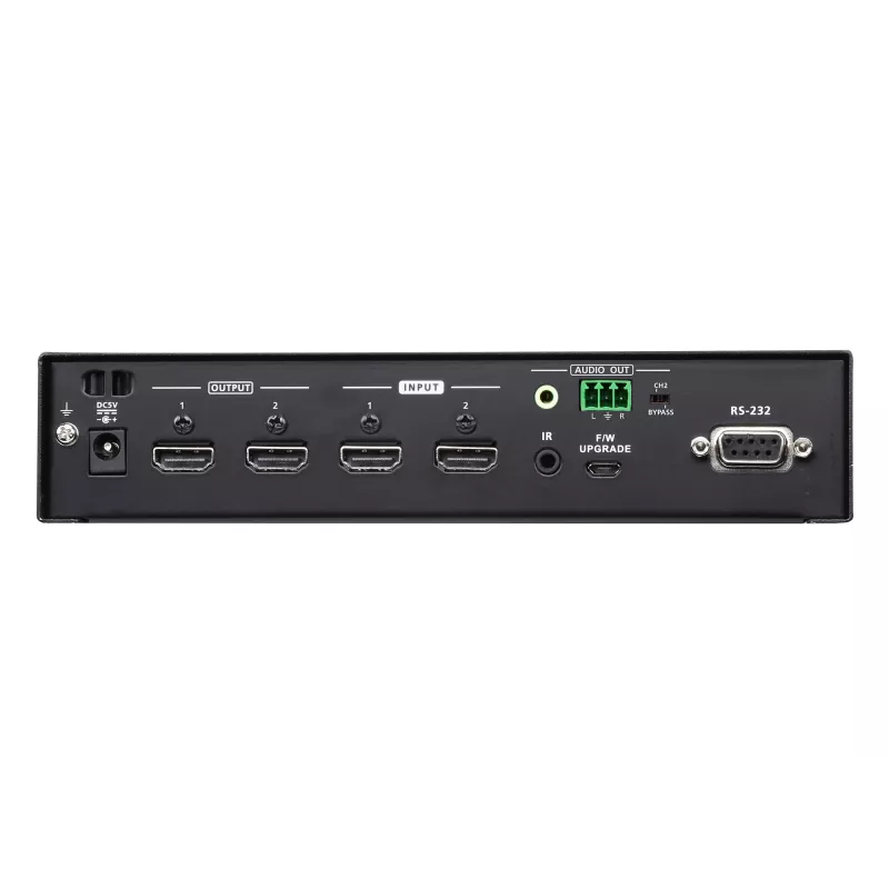 ATEN 2 x 2 True 4K HDMI Matrix Switch z de-embederem audio