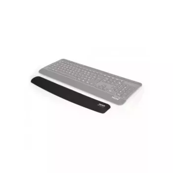 Podpórka pod nadgarstek Port Designs 900718 — żel/silikon/guma/poliester, 400×60×20 mm, czarna