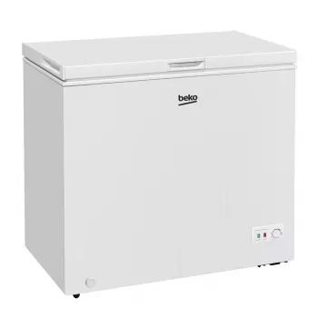 Zamrażarka skrzyniowa BEKO CF200EWN — 198 L, klasa energetyczna E, 40 dB, biały