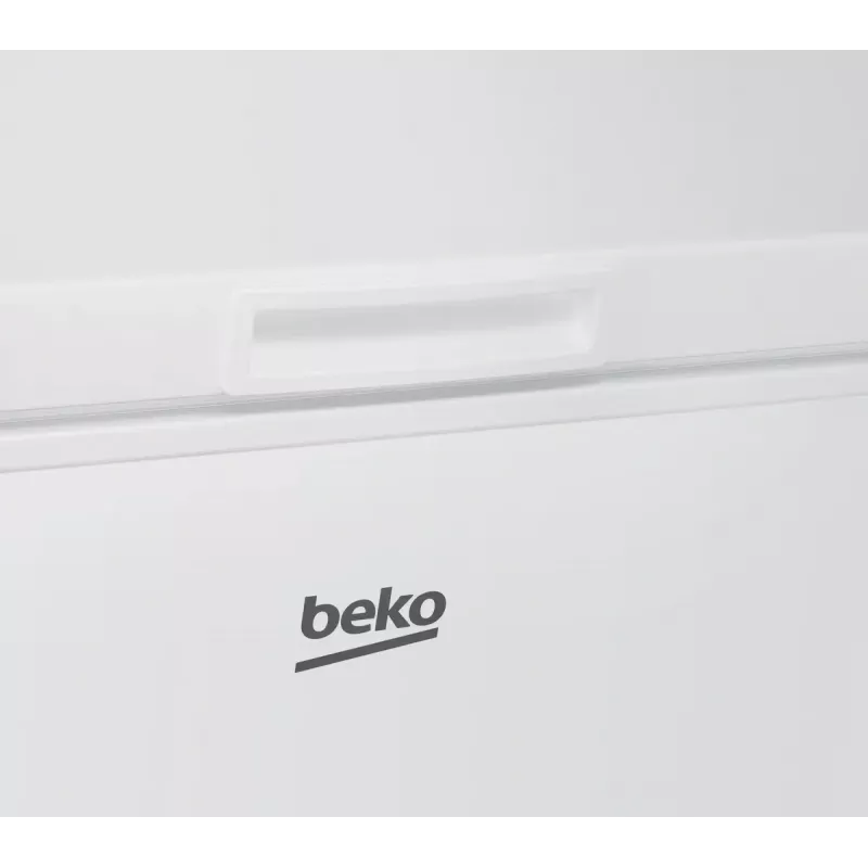 Zamrażarka skrzyniowa BEKO CF380EWN — 371 l, sprężarka inwerterowa, klasa E, biała