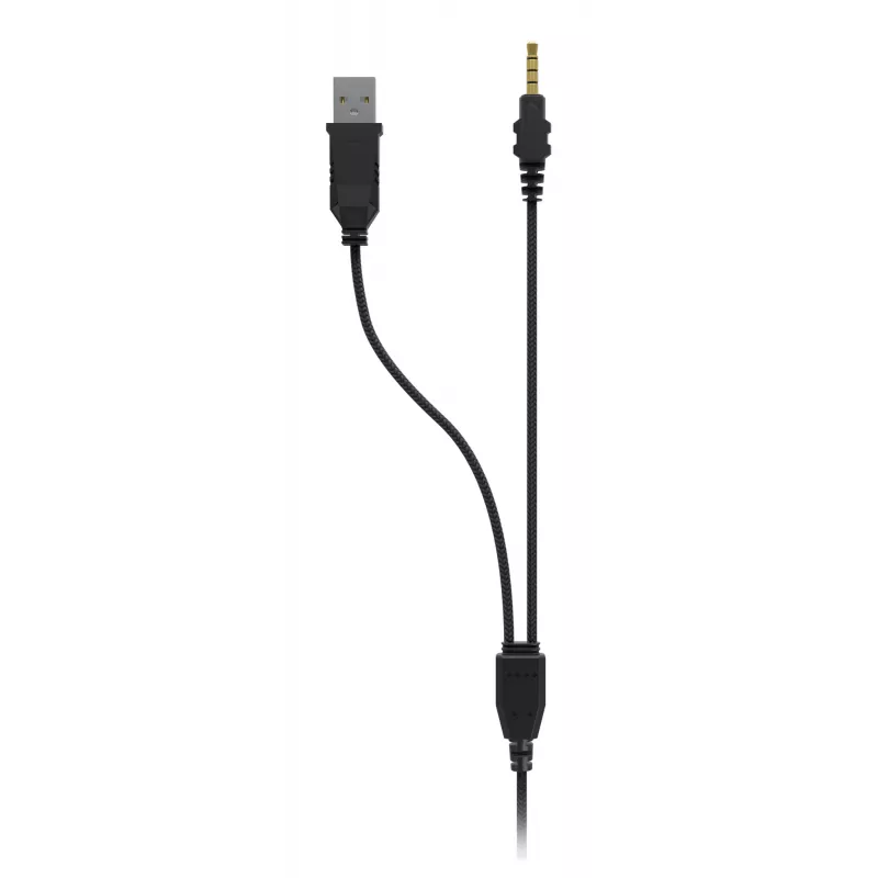 GENESIS NEON 213, przewodowe, połączenia / muzyka, 20 – 20000 Hz, 302 g, zestaw słuchawkowy, czarny