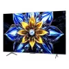 Telewizor TCL 55T8C 55 cali QLED 4K Ultra HD, HDR10, Google TV, 144 Hz, Direct-LED, 4×HDMI 2.1, Bluetooth/Wi‑Fi, Metaliczny