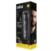 Trymer do brody BRAUN BT5520 — 0,5–20 mm, 40 stopni długości, akumulatorowy, 120 min pracy, czarny