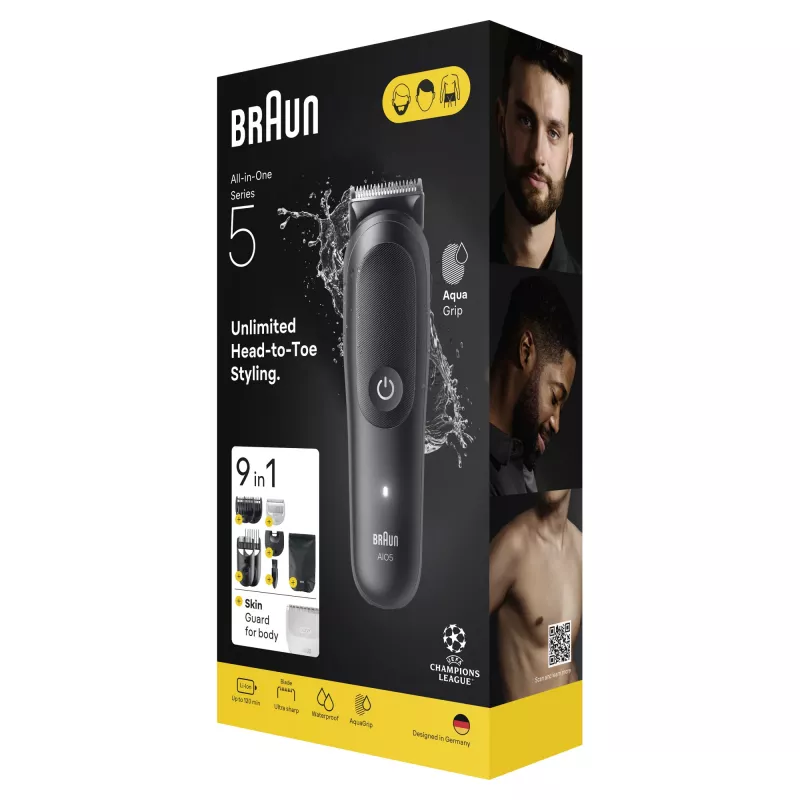 Braun 80789921 maszynka do włosów/trymer Czarny 21 Litowo-jonowa (Li-Ion)