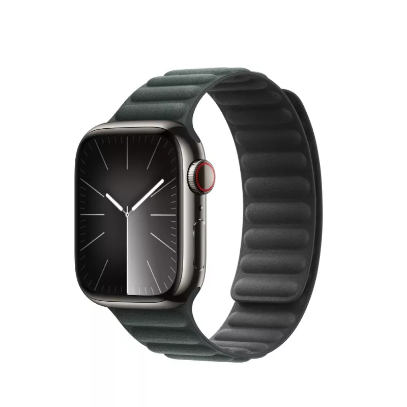 Pasek Apple 41mm Evergreen Magnetic Link M/L zielony
