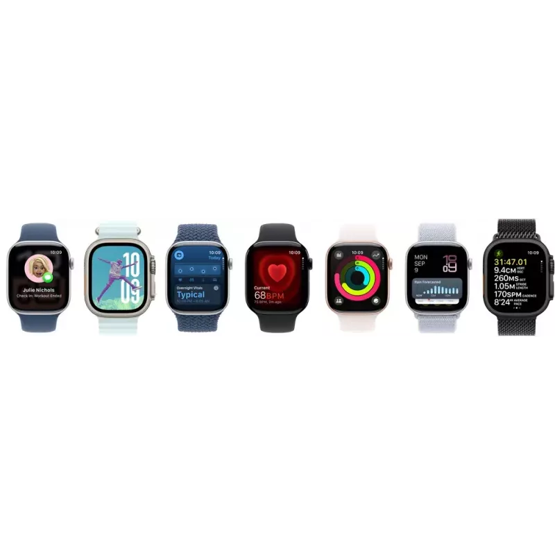 Smartwatch Apple Watch Ultra 2 GPS + Cellular 49mm Czarna Tytanowa Koperta z Czarną Tytanową Bransoletą Milanese - M