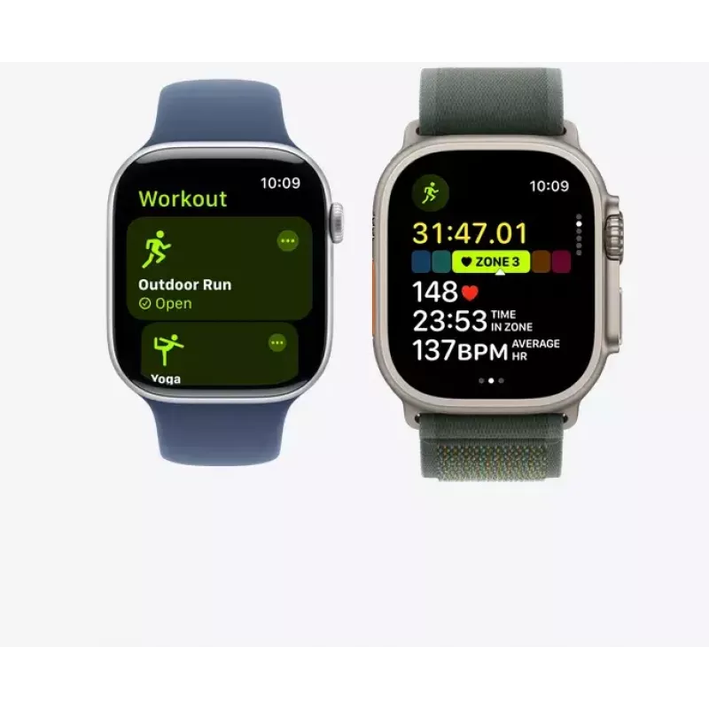 Smartwatch Apple Watch Ultra 2 GPS + Cellular 49mm Czarna Tytanowa Koperta z Czarną Tytanową Bransoletą Milanese - M