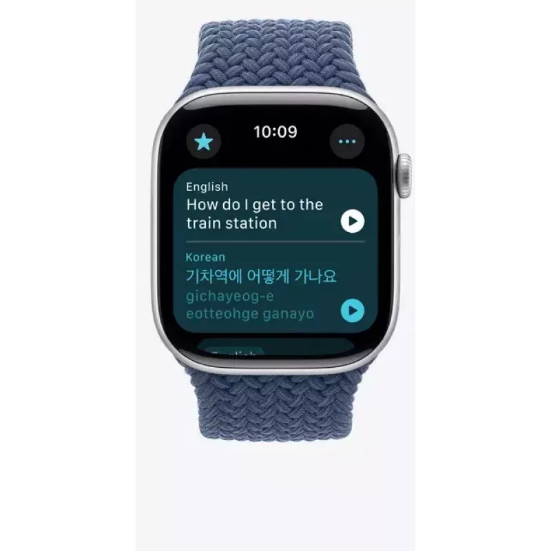 Smartwatch Apple Watch Ultra 2 GPS + Cellular 49mm Czarna Tytanowa Koperta z Czarną Tytanową Bransoletą Milanese - M