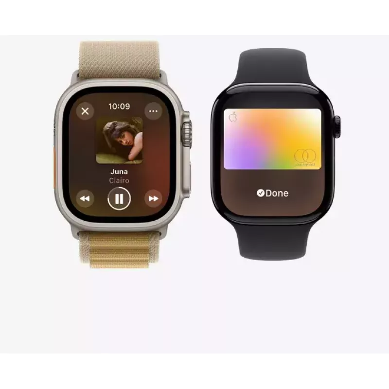 Smartwatch Apple Watch Ultra 2 GPS + Cellular 49mm Czarna Tytanowa Koperta z Czarną Tytanową Bransoletą Milanese - M