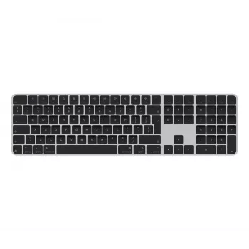 APPLE Magic klawiatura With Touch Id And Numeric Keypad For Apple Silicon - Czarny - Qwerty Uk (MXK83Z/A)
