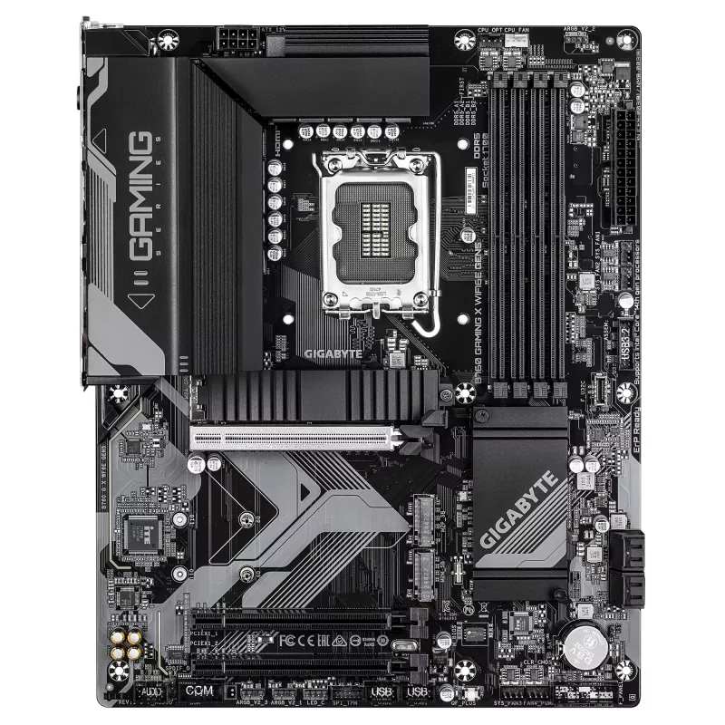 Płyta główna GIGABYTE B760 GAMING X WIFI6E GEN5, Intel B760, LGA 1700, ATX, DDR5 do 256 GB, PCIe 5.0, Wi‑Fi 6E, 2.5Gb LAN