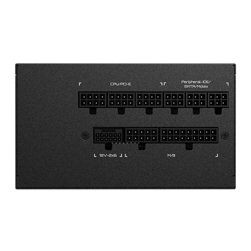 GIGABYTE UD1000GM PG5 V2 Zasilacz - PCIe Gen 5.1, 80 PLUS Gold, w pełni modułowa konstrukcja, wentylator 120 mm, kompatybilny z ATX 3.1, wtyczka EU