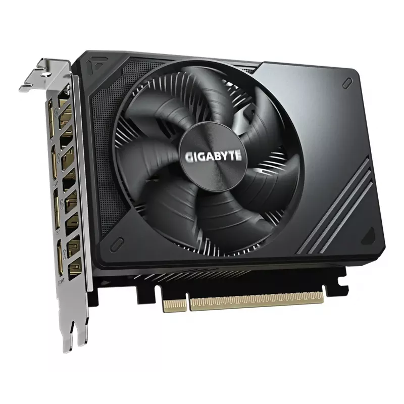 Karta graficzna GIGABYTE GeForce RTX 5050 D6 8G - 8GB GDDR6, 128bit, PCI-E 5.0, zegar rdzenia 2572MHz, 2 x DP, 2 x HDMI, NVIDIA DLSS 4, GV-N5050D6-8GD