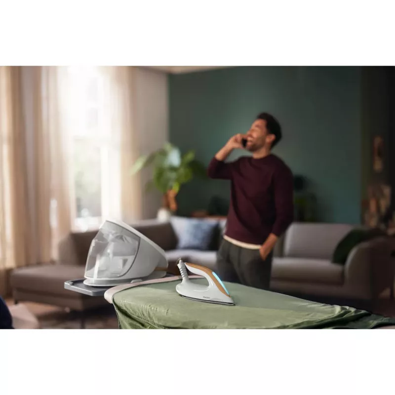 Stacja parowa Philips serii 7000 PSG7040/10 2100 W 1,8 L stopa SteamGlide Elite Złoty, Biały