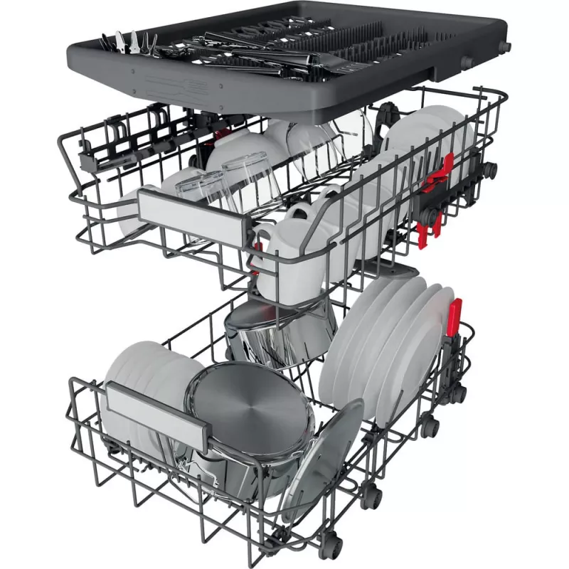 Whirlpool WSBO 3O34 PF X do zabudowy częściowej 10 kompletów