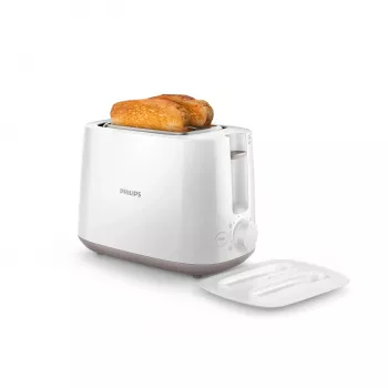 Philips Daily Collection HD2582/00 toster, 2 otwory, 830 W, biały