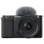 Sony ZV-E10 + E PZ 16-50mm F3.5-5.6 OSS II MILC 24.2 MP CMOS 6000 x 4000 pixels Czarny
