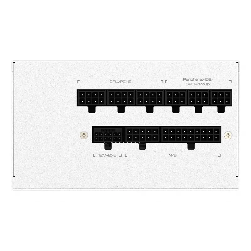 Zasilacz GIGABYTE UD1000GM PG5 V2 1000 W ATX 3.1 w pełni modułowy 80 PLUS Gold biały