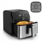 Tefal Easy Fry Mega EY855D10 frytkownica pojedyncza 7,5 l wolnostojąca 2020 W frytkownica na gorące powietrze, czarna, ze stali nierdzewnej