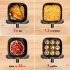 Tefal Easy Fry Mega EY855D10 frytkownica pojedyncza 7,5 l wolnostojąca 2020 W frytkownica na gorące powietrze, czarna, ze stali nierdzewnej