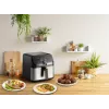 Tefal Easy Fry Mega EY855D10 frytkownica pojedyncza 7,5 l wolnostojąca 2020 W frytkownica na gorące powietrze, czarna, ze stali nierdzewnej
