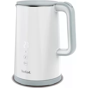 Czajnik elektryczny Tefal KO6931, 1,5 L, 1800 W, biały, 5 ustawień temperatury, utrzymywanie ciepła 30 min