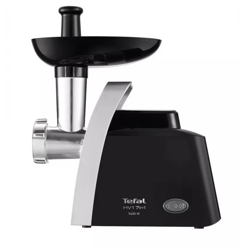 Tefal HV1 NE1098 maszynka do mielenia mięsa 1400 W 1,7 kg/min Czarny, Srebrny