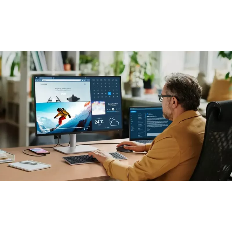 Monitor komputerowy DELL Plus S2725DC 68,6 cm (27 cali) 2560 x 1440 pikseli Quad HD LCD Biały