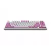 Klawiatura MSI FORGE GK600 TKL WIRELESS VIOLET dla graczy USB + Bluetooth QWERTY UK English Różowy, Fioletowy, Biały
