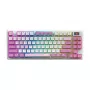 Klawiatura MSI FORGE GK600 TKL WIRELESS VIOLET dla graczy USB + Bluetooth QWERTY UK English Różowy, Fioletowy, Biały