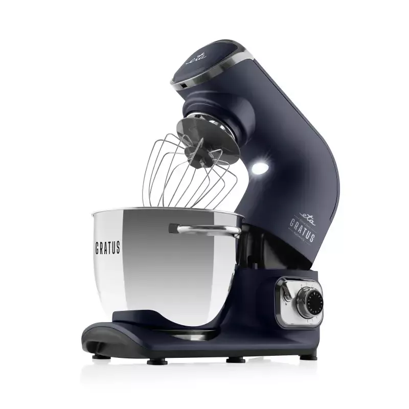 Maszyna kuchenna ETA Gratus EVO Elegance — 1500 W, 8 prędkości, misa 3,5 L, niebieska