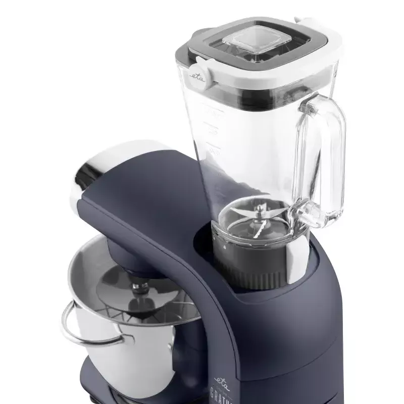 Maszyna kuchenna ETA Gratus EVO Elegance — 1500 W, 8 prędkości, misa 3,5 L, niebieska