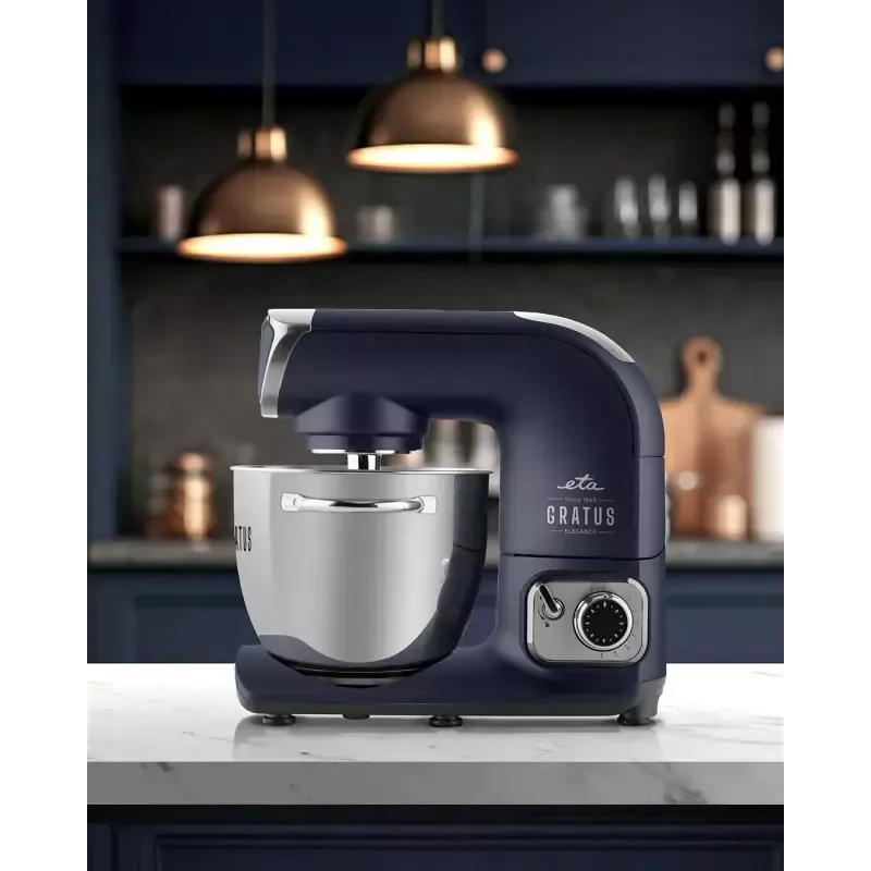 Maszyna kuchenna ETA Gratus EVO Elegance — 1500 W, 8 prędkości, misa 3,5 L, niebieska