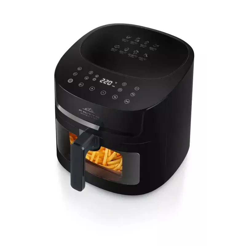 Frytkownica beztłuszczowa ETA Fritta Spectra 616890000 — 1800 W, 7,2 L, czarna