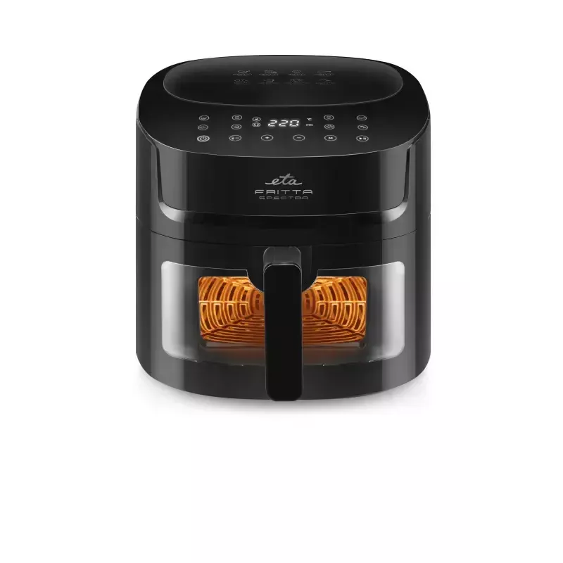 Frytkownica beztłuszczowa ETA Fritta Spectra 616890000 — 1800 W, 7,2 L, czarna