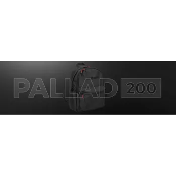 Plecak gamingowy Genesis GENESIS Palladium 200 — Czarny, poliester, 140×280×400 mm