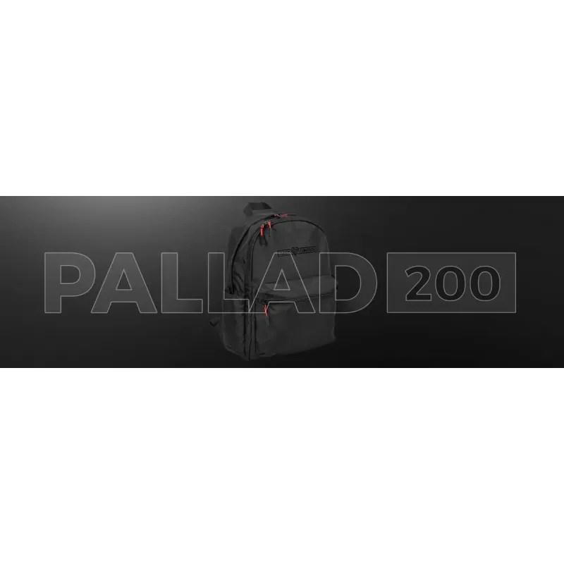Plecak gamingowy Genesis GENESIS Palladium 200 — Czarny, poliester, 140×280×400 mm
