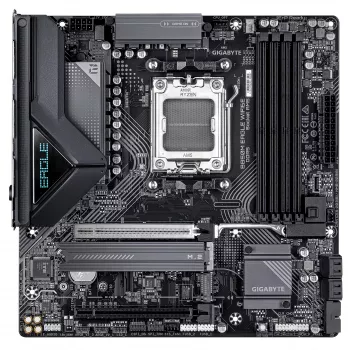Płyta główna GIGABYTE B850M EAGLE WIFI6E Socket AM5 dla AMD Ryzen 7000/8000/9000, DDR5 do 8200MHz (OC), PCIe 5.0, Wi‑Fi 6E, 2.5 GbE