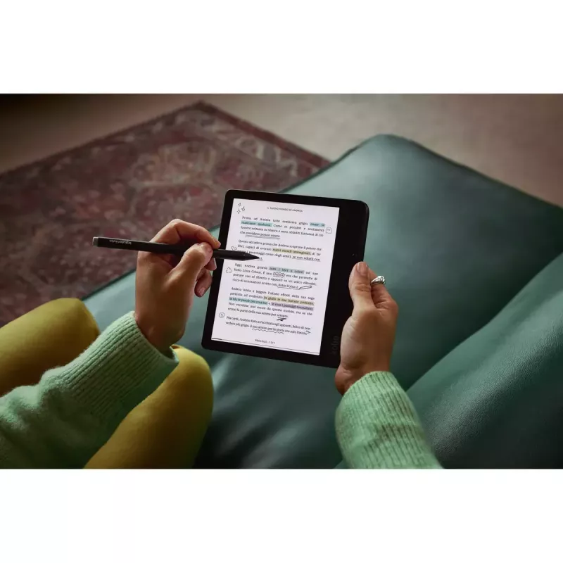 Czytnik e-booków Kobo Libra Colour 7 cali E Ink Kaleido, 32 GB, Wi‑Fi, Bluetooth, Wodoodporny, Biały