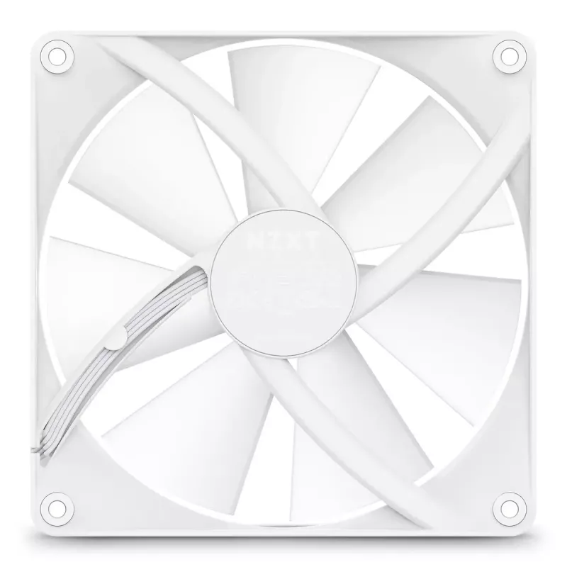 Fan NZXT F140 RGB Core 14 cm biały 500-1500 RPM Fluid Dynamic Bearing