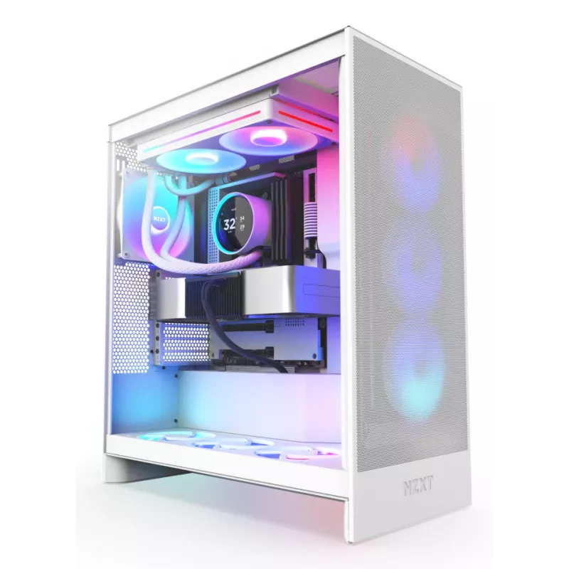 Chłodnica cieczy typu all-in-one NZXT Kraken Elite 280 RGB 14 cm biała